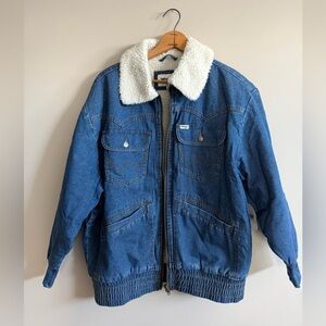 Wrangler oversized bomber jacket